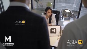 ModelMedia Asia-My proud lady boss-Xia Qing Zi - MD-0182-Best original Asia porn video