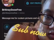 Onlyfans/brittneysnowfree