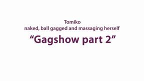 Tomiko Gag show - 02 ball gag