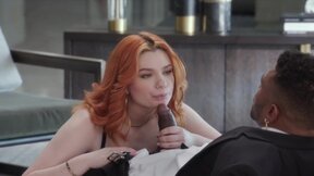 BLACKED: Bratty & BBC-hungry redhead Annabel Redd always gets her way