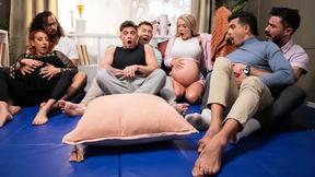 ”Sexy Lamaze Class Turns into Wild Threesome with Bruce Beckham & Trevor Brooks!”