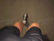 Polish Scally Lad Chav unvirgin twink public first time in the ass sneakers TN Virgin smelly socks