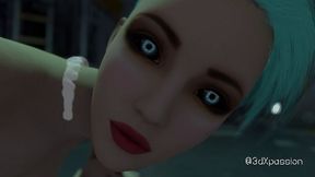 Doggystyle scene with cunning GF from 3DXPassion