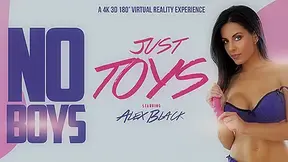 Alex Black in No Boys, Just Toys - VRBangers