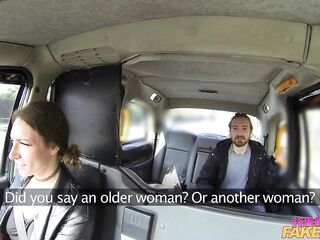 mother I'd like to fuck Taxi Driver give a Boy Student a Ride of his Life - Female Fake Taxi