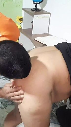 I Float the Cleaning Lady's Mature Pussy