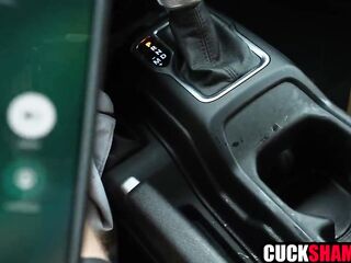 Cuckold spouse spying on cheating wife