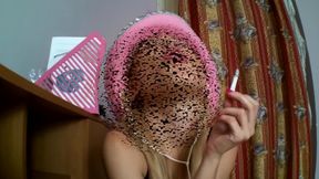pink lady erotic smoking