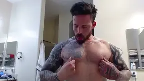 Muscle Gods Nipples Drive Him Wild – Intense Solo Ride – NaughtyPlay 18+
