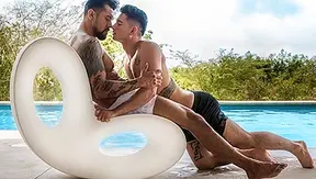 Boomer Banks & Ricky Roman - Hot Outdoor Gay Fuck - Cocky Boys Take On Nature