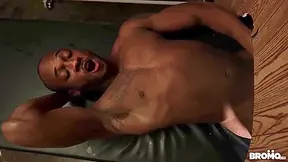 Tattooed Big Dick Bondage - Trent King