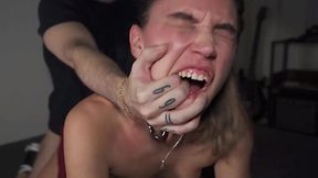 Kinky teen is greedy for cum and deep doggy style fuck