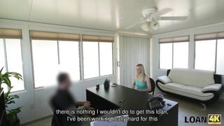 Loan4K. Girl really needs Money so why Strips and Gets Fucked Hard