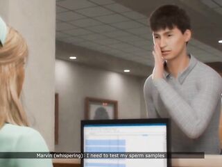 Hot Nurse Aid Me to Cum for Sperm Taste