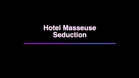 Hotel Masseuse Seduction with JaxonBlaqueXXX