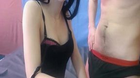 Sexually Lewd Couple Show An Extra Naughty Performance Live