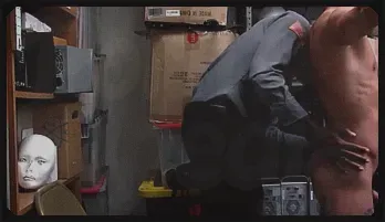 Interracial Gay Encounter with Security Guard