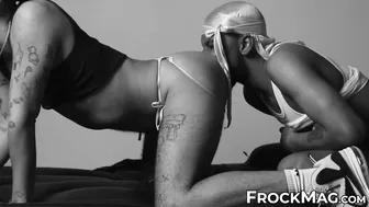 Black twink Ronnie rims and fucks Adidas Papi's wet hole