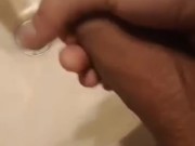 Left a little present for my gf mom in her bathroom sink