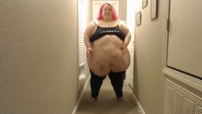 SSBBW Belly Drumming