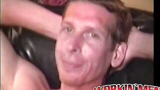 Horny guy cant get enough of himself when he is alone