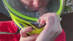Helmet and silly Faces