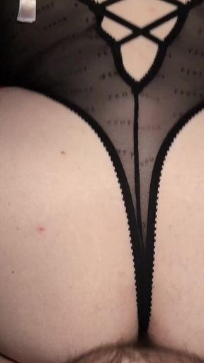 Jaw-dropping moment from &quot;I love that they take my big ass / lingerie sexy bodysuit POV EvStPorno&quot;