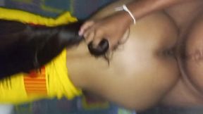 Stunning Girlfriend's Intimate Doggy Style Adventure with RithuBoy - කෙල්ලට හික් ගෑවෙන්නම හිකුව My beautiful girlfriend fuckin doggy style