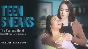 Hazel Moore & Aria Valencia in The Perfect Blend, Scene #01