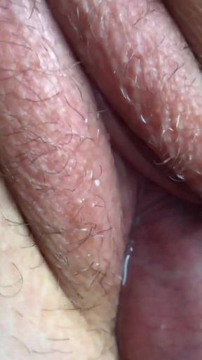 Please Pee Inside My Pussy. POV. Close-up