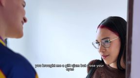 TAKE OFF YOUR PANTS!! MY EX BROUGHT ME A TEDDY BEAR AND A BLOWJOB