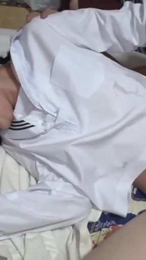 Innocent Asian Girl Gets Toyed until She Is Wet and Then Creampied With a Huge Load