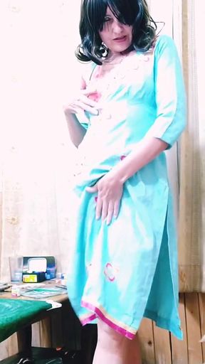 Stunning moment from "She cant stand in clothes anymore tear it down"