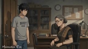 Warden Ki Saza - Office Mein Raat Bhar