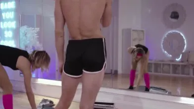 Busty Ts Bambi Bliss Shows Off Bigtits And Blows Enormous Studs Cock