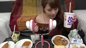 Japanese ASMR girl fucked with fat cock of her follower