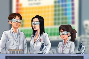 Summertime Saga Reworked - 13 Underneath the Lab Coat by Misskitty2k