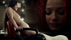 ”Mistress In Boots Dominates Blonde Chick & Gobbles Her Up VORE TRAILER”