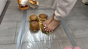 I stomp on 4 Big Macs
