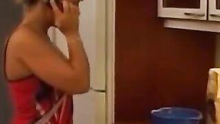 SWEATY SEX SUBMISSION 2 Friends Get Sticky in the Kitchen and Cant Stop