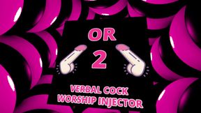 Suck Suck Suck a Cock or Two Verbal Cock Worship Injector