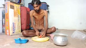 Hot Boy Rajeshplayboy993 Cooking Aalu Curry 1