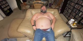 Relaxing with a Cold One and a Hot Cock