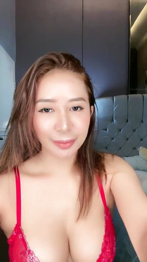 Cute Indonesian Streamer Sofia Hilda Big Tits Masturbate