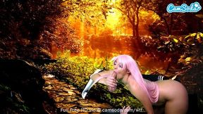 Sexy Girl sucks and fucks the big dick floating camsoda man