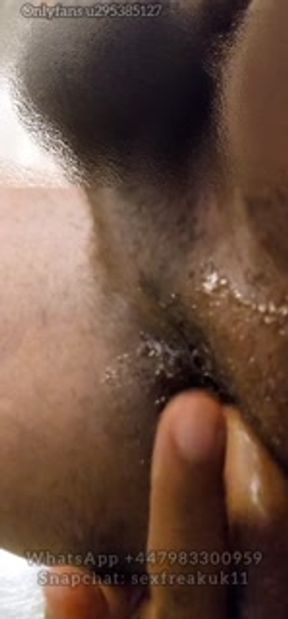 Public washroom dick stroking anal feet toes honey cum