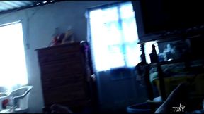 haciendo una porno con mi vecina, estabamos viendo un tutorial porno anal