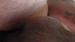 Hot Latin stud jerks off with big cock and edging precum