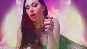 Sniff and cum with your cock filled ass like the whore you are (Special effects added)
