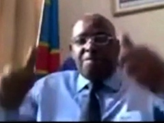 Mature Congolese Minister Daddy Barebacks His Assistant